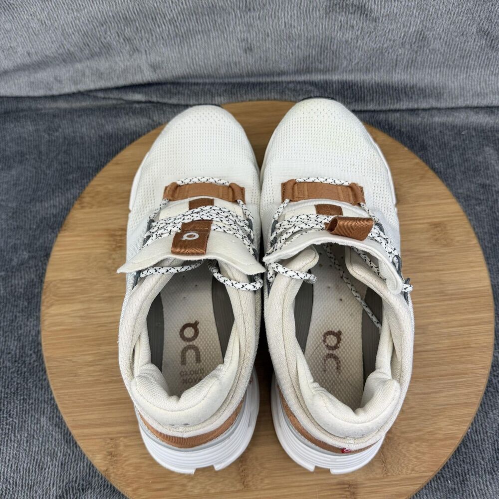 On Cloudnova Shoes Womens Size 7 White CloudTec Running Sneakers Athletic - Picture 5 of 14